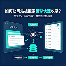 商洛建站-如何让网站被搜索引擎快速收录？