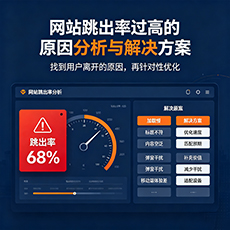 商洛建站-网站跳出率过高的原因分析与解决方案