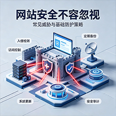 商洛建站-网站安全不容忽视:常见威胁与基础防护策略