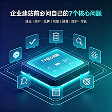 商州建站-企业建站前必问的7个核心问题 - 网站建设规划指南