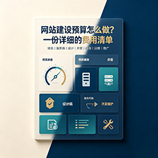 商州建站-网站建设预算怎么做?一份详细的费用清单