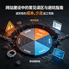 商洛建站-网站建设中的常见误区与避坑指南